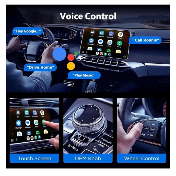 Android Auto Wireless Adapter, Convert Factory Wired to Wireless BY967D Carplay - Picture 6 of 13